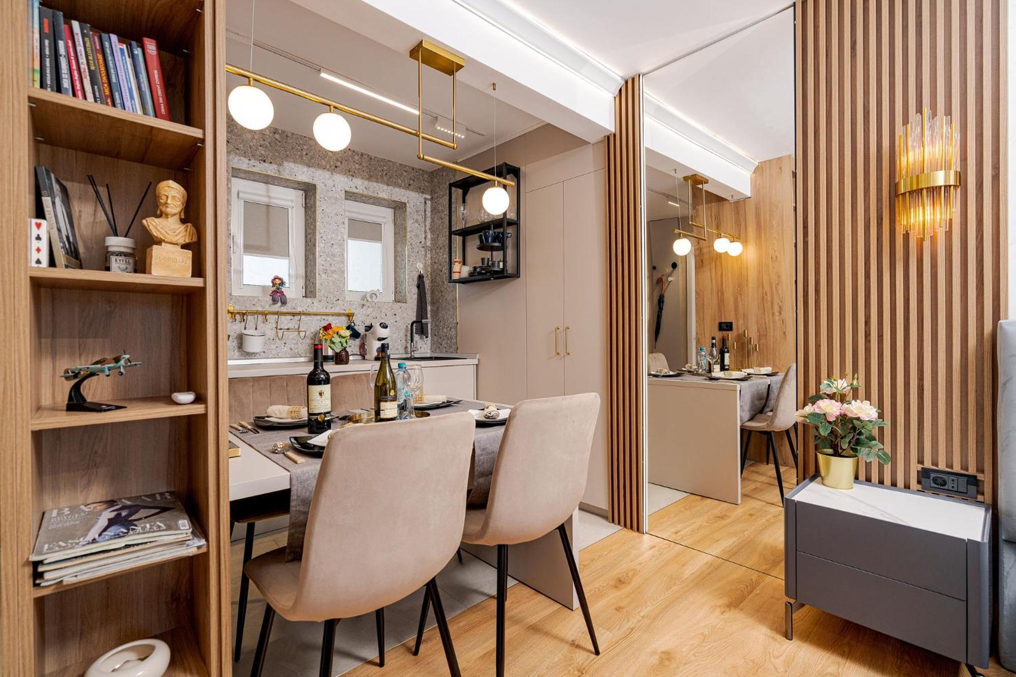 דירה Romana Vibe Elegance In The Heart Of The בוקרשט
